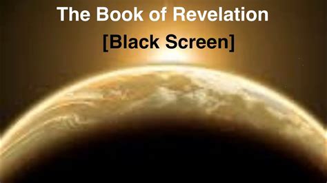 The Book Of Revelation Audio For Yahsharel Narrated By Danielh Youtube