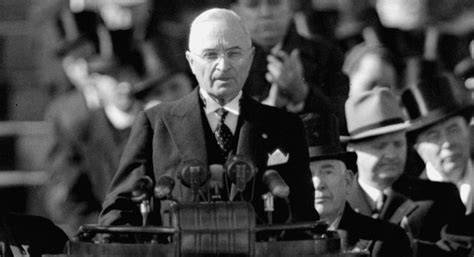 Truman Delivers Inaugural Address Jan 20 1949 Politico