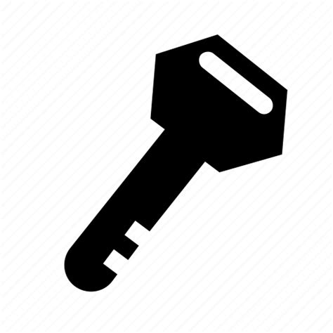 Key Password Protection Safety Secure Security Unlock Icon
