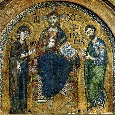 Mosaics In The Basilica Di San Marco Venice 11th 13th