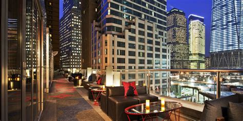 Enjoy drinks, laid back sounds and stunning views. W Downtown Rooftop Bar New York | Cocktails With a View