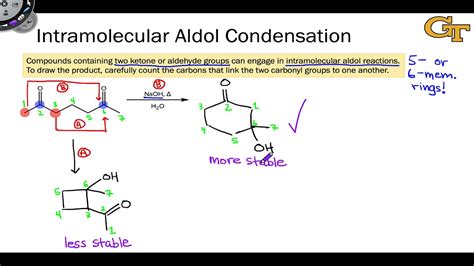 Intramolecular Aldol Condensation