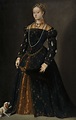 Vecellio 1548-49 Bildnis der Erzherzogin Katharina von Österreich ...