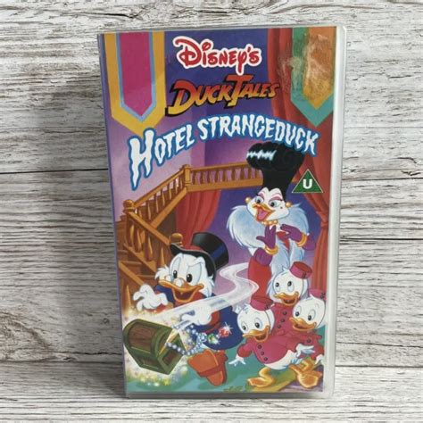 Duck Tales Hotel Strangeduck Disney Vhs Cassette Tape Childrens