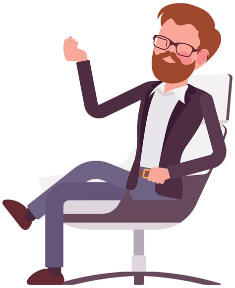 Sitting Man Chair Png تنزيل مجاني Png All