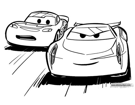 Begin je tekening op deze manier om een zijaanzicht (tweedimensionaal) van een cartoonauto te maken. #LightningMcQueen and #JacksonStorm from #Cars 3 | Cars ...