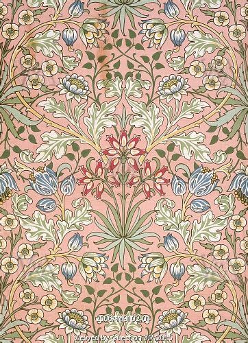 Image Of Hyacinth Wallpaper By William Morris England 19th Century