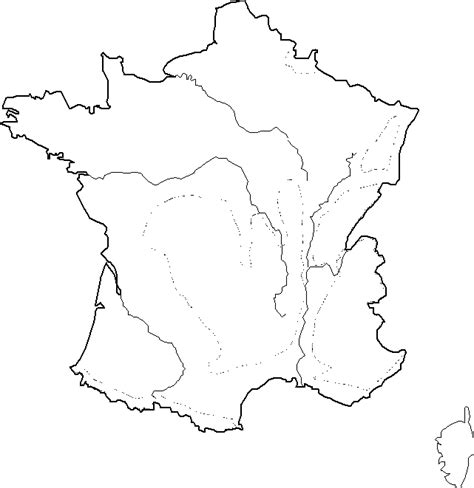 Fond de carte des nouvelles régions de france. Carte de france ville vierge - altoservices