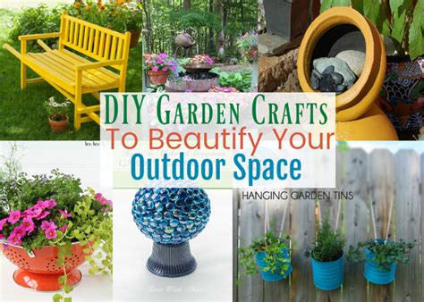 Diy Garden Crafts To Beautify Your Outdoor Space Diy And Crafts
