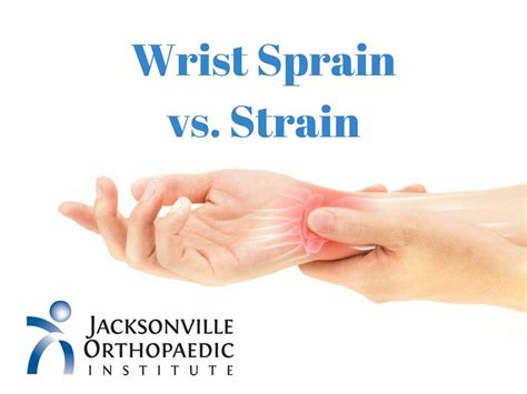 Wrist Sprain Vs Strain Whats The Difference