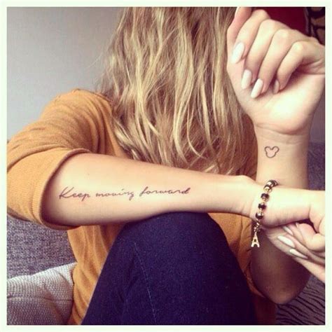 Inspirational Quote Tattoos For Girls Words Phrases Sayings