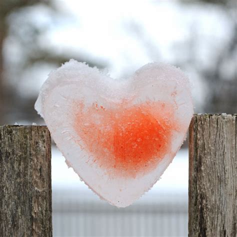 Valentine Craft Ice Hearts