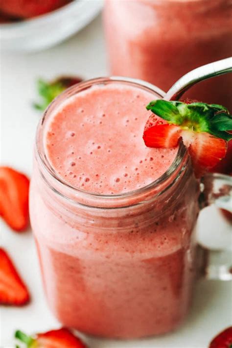 Best Strawberry Smoothie Recipe The Recipe Critic
