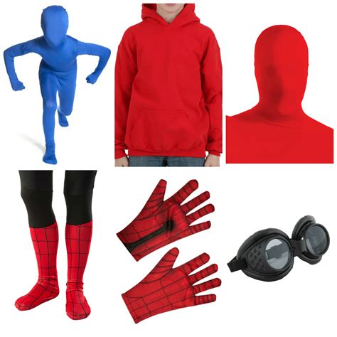 This spiderman costume is perfect for any spiderman fan. DIY Spider-Man: Homecoming Halloween Costume - HalloweenCostumes.com Blog