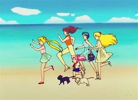 Sailor Moon Beach Episode Img Plane