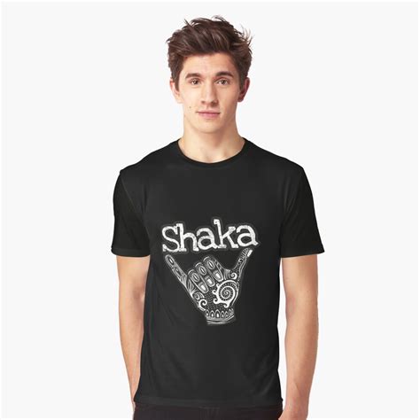 Shaka Sign Hang Loose T Shirt By Friendlyspoon Redbubble