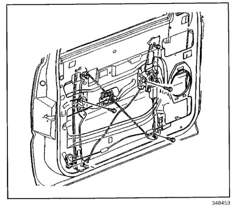 I Need The Diagram For The Cable Configuration On A Window Regulator