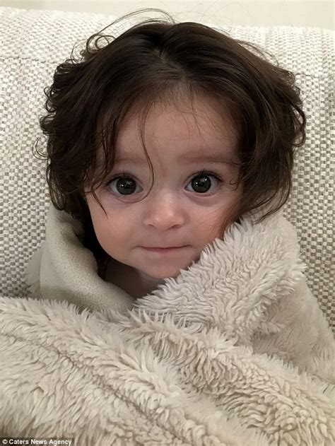 This Baby Was Born With A Lot Of Hair Backstage