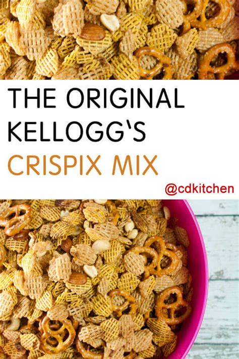 The Original Kelloggs Crispix Mix Recipe