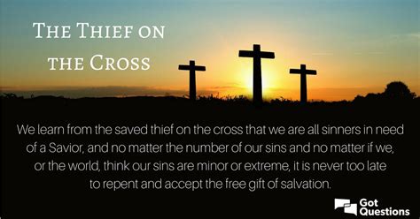 Discovering Redemption Lessons From The Thief On The Cross
