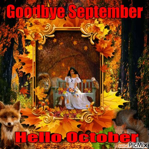 Goodbye September Hello October  Pictures Photos And Images For