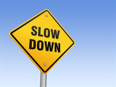 Slow Down Sign Beningo Embedded Group