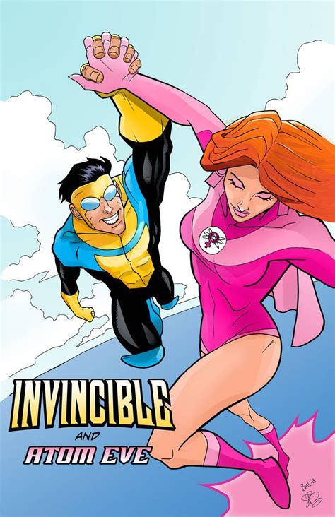 Invincible And Atom Eve By Tinsdar On Deviantart In 2021 Invincible