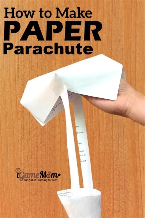 How To Make Paper Parachute Step By Step Guide On Make Paper Parachute