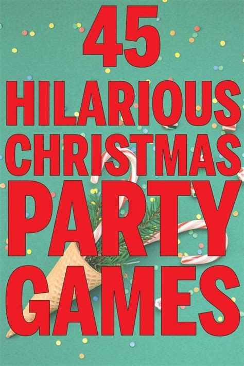 45 Hilarious Christmas Party Games Funny Christmas Party Games Fun