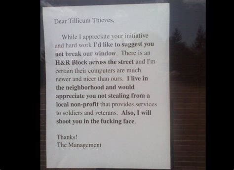 The Funniest Notes To Thieves Ever Written