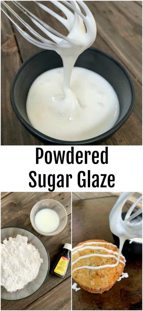 Powdered Sugar Glaze The Endless Appetite