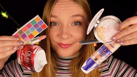 Asmr Doing Your Makeup With Paper Products Whispered Layered Sounds