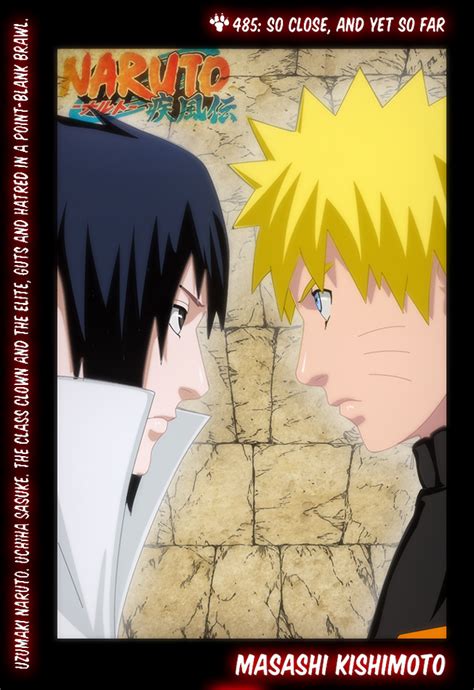 Naruto 485 Chapter Cover By Benderzz On Deviantart