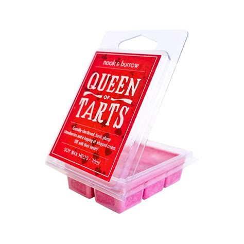 queen of tarts wax melts nook and burrow