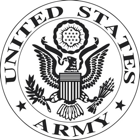 Army Logo Black And White