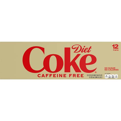 Buy Coca Cola Diet Coke Caffeine Free 12 Oz Pack Of 12 Online At