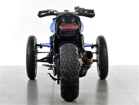 Tilting Reverse Trike Motorcycle