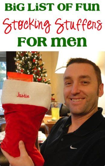 Big List Of Fun Stocking Stuffers For Men From
