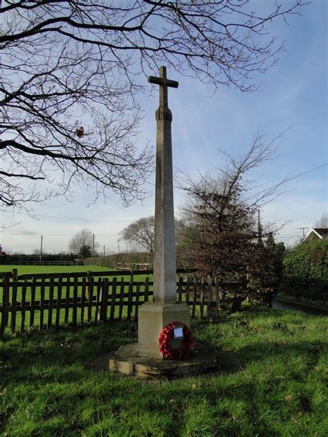 Wramplingham War Memorial © Adrian S Pye Cc By Sa20 Geograph