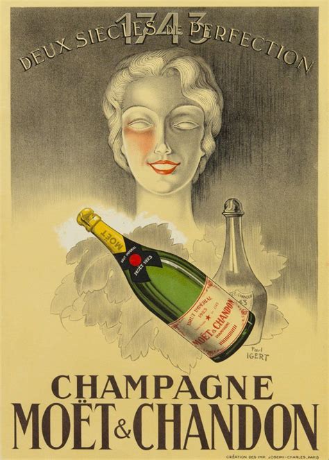 302 Paul Igert French B 1899 Champagne Moët And Ch Lot 302