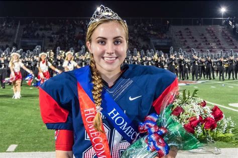 Homecoming Queen Wins The Crown Then The Football Game