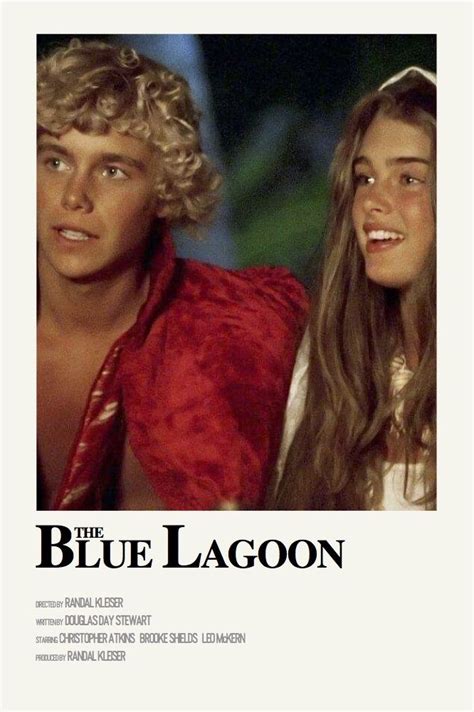 The Blue Lagoon 1980 Minimalist Movie Poster Film Posters