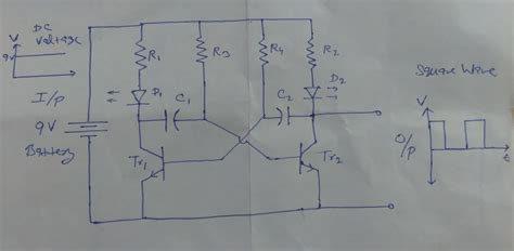 How To Make Astable Multivibrator Using Transistor Info4eee