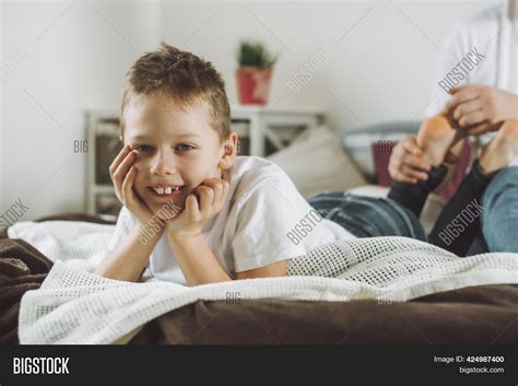 Father Plays His Son Image Photo Free Trial Bigstock