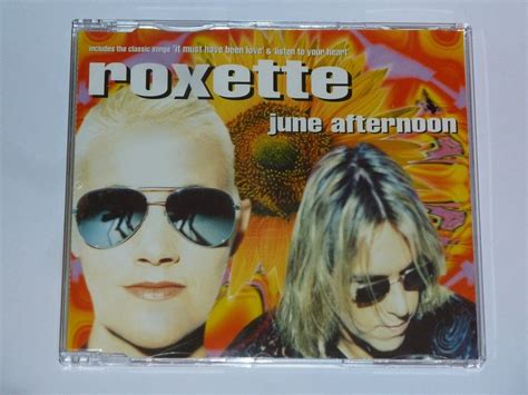 Roxette June Afternoon Rare Uk 4 Track Cd Single Mint Condition 1996