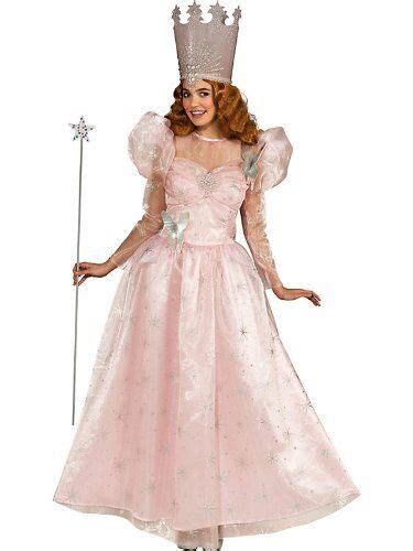 Adult Deluxe Glinda Wizard Of Oz Fairy Godmother The Good Witch Costume