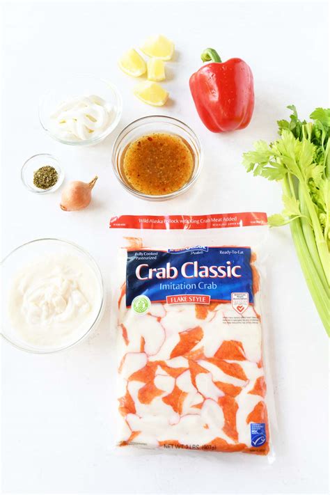 Zesty Crab Salad Recipe Savvy Saving Couple