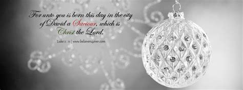 For Unto You Is Born Christian Christmas Facebook Timeline Cover