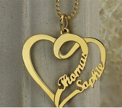 Name Locket Designs In Gold And Fashionable Designs Tempt You Then