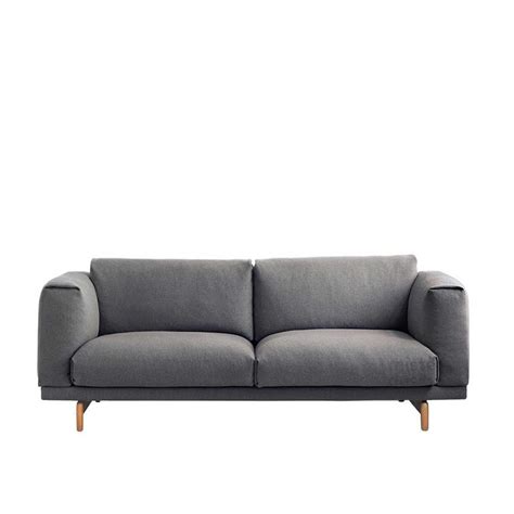 Its relaxed, voluptuous form combined with its solid wood frame makes the rest the perfect place to do just that. Muuto Rest Sofa 2 seater - NORDIC NEW